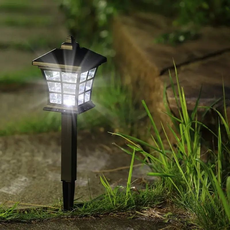 6 Pack Solar Pathway Lights Outdoor Solar Garden Lights Solar Powered Landscape Lighting for Yard Patio, Garden, Walkway