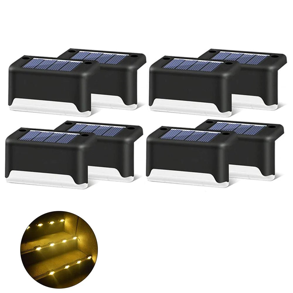 Solar Powered Safety Lights - for Decks & Stairs